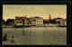 AK Capodistria, Panorama Mit Kirche Hinter Der Mole  - Slovenia