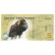 Billet, États-Unis, Dollar, 2012, 5 DOLLAR ARTIC TERRITORIES, NEUF - A Identificar