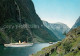 73627716 Sogn Naeroyfjord Dampfer Berge  - Norvège