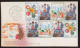 FDC Vietnam Viet Nam Cover 2021 Vignettes & Perf Stamps LIVING SAFELY WITH THE PANDEMIC / COVID-19 VACCINATION - Vietnam