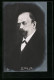 AK Portrait Des Dichters Emile Zola  - Escritores