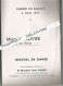 XB / Vintage // Rare PROGRAMME Casino Du RAINCY 1957  Récital DANSE // MARTINE OLLIVIER // - Programmes