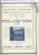 Superbe PROGRAMME Théâtre  FETE DES CAF'CONC' 1946  VELODROME D'HIVER // PARADE CLOWN CIRQUE - Programme