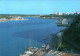 (RECTO / VERSO) MAHON - MENORCA - VISTA PARCIAL DEL PUERTO EN 1990 - CPM GF - Menorca