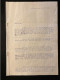 Tract Presse Clandestine Résistance Belge WWII WW2 'A Propos De Grands Centres' 7 Sheets - Documentos