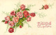 Bouquet De Fleurs Roses      Q 2587 - Bloemen