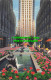 R557882 New York City. Garden Plaza Of Rockefeller Center. Herbco Card. A Colour - Mundo