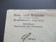 9.1923 Infla Notmaßnahme Porto Handschriftlich Roter L2 Gebühr Bezahlt Tagesstempel Westig Gebr.vom Braucke Bredenbruch - Lettres & Documents