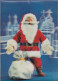 Santa Claus W Christmas Gifts Bag 3 D Dimensional Old Postcard - Santa Claus
