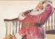 Santa Claus COCA COLA Advertising Old Postcard - Santa Claus