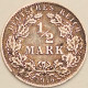 Germany Empire - 1/2 Mark 1916 A, KM# 17, Silver (#4425) - Otros – Europa