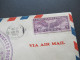 USA 1930 First Flight New York - Los Angeles Route Air Mail POD CAM 34 Stempel Wichita Kansas - New York - 1c. 1918-1940 Brieven