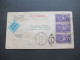 USA 1939 Air Mail Vermerk Via Normandie White Plains NY - Banovce Slovakia Mit Stempel Rückseitig Bratislava - 1c. 1918-1940 Cartas & Documentos