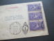 USA 1939 Air Mail Vermerk Via Normandie White Plains NY - Banovce Slovakia Mit Stempel Rückseitig Bratislava - 1c. 1918-1940 Lettres