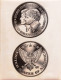 Photo De Presse -07/ 1968 - Photo D'une Medaille A La Mémoire Des Freres KENNEDY - Other & Unclassified