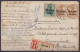 Carte-photo En Recommandé Affr. OC12 + 2x OC15 Càpt BRÜSSEL /29.3 1917 Pour AMERSFOORT Hollande - Cachet Censure "Auslan - OC1/25 Generaal Gouvernement