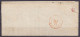 L. Affr. N°7 P83 Càd MONS /18 OCT 1854 Pour LOUVAIN (au Dos: Càd Arrivée LOUVAIN) - 1851-1857 Medallions (6/8)