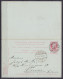 EP CP Avec Partie Réponse 10c Rouge (type N°74) Càd MONTZEN /16 MARS 1909 Pour VIENNE Autriche - Càpt Arrivée WIEN (part - Postkarten 1871-1909