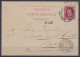 EP CP 10c Rouge (type N°30) Repiqué "Nijgh & Van Ditmar Rotterdam" (!) Càd ANVERS (STATION) /6 AOUT 1886 Pour BATAVIA In - Cartes Postales 1871-1909