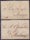 Lot De 2 L. Datées 1846 De ANVERS Pour MÜLHEIM Allemagne - Voir Scans - 1830-1849 (Belgio Indipendente)