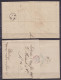 Lot De 2 L. Datées 1846 De ANVERS Pour MÜLHEIM Allemagne - Voir Scans - 1830-1849 (Belgique Indépendante)