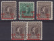 Belgique - Ensemble De N°184 & N°186 ** & * Jeux Olympiques Anvers Surcharges Décalées (voir Scans) - Unused Stamps