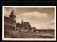 AK Saarburg, Ortspartie Mit Der Burg, Ganzsache WHW Winterhilfswerk  - Postkarten