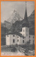 CPA  De   Die Kirche In  ZERMATT    Juillet 1910  Pour 77 VILLEROY - Zermatt