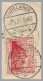 LUXEMBOURG - DUDELANGE T34 - 1924 Registered To Luzern, SWITZERLAND - 1F Red Vianden SOLE USE - Lettres & Documents