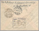 LUXEMBOURG - DUDELANGE T34 - 1924 Registered To Luzern, SWITZERLAND - 1F Red Vianden SOLE USE - Storia Postale