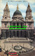 R558027 H. 2564. St. Pauls Cathedral. London. Valesque Postcard. Valentines - Andere & Zonder Classificatie