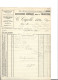 2 Factures 1920 / 21 DIJON / CAPELLE / Accessoires Pour Vélos, Emaillage Nickelage / Commission & Exportation - 1900 – 1949