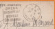 DAGUIN  Recto Et Verso  De DREUX  Sur CPA  " Vieilles Maisons  " Année 1939 Avec PAIX 80c Orange Pour 27 BEAUPUITS - Mechanical Postmarks (Other)