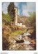 Valls D'Andorra ANDORRE N°10010 CANILLO Eglise Torrent De Montaup Pont En 1974 VOIR TIMBRE Fleur Et Flamme - Andorra