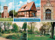 73673963 Woehrden Dithmarschen Kirche Fachwerkhaus Portal Park Monument Woehrden - Andere & Zonder Classificatie