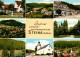 73673896 Steina Suedharz Brunnen Panorama Gasthaus Landschaften Kirche Steina Su - Bad Sachsa
