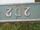 Delcampe - Antiquité Ferroviaire - Plaque En Fonte D’aluminium 2D2-5405 Motrice SNCF - Vers 1940/50  Très Rare Plaque De Motrice - Spoorweg