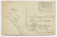 LUXEMBOURG 12C AU RECTO CARTE LUXEMBOURG RECTANGLE AMBULANT LAROCHETTE CRUCHTEN 23.4.1919 - 1914-24 Maria-Adelaide