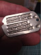 PLAQUES MATRICULES US DOG TAGS WW2 CLASSE 1943.44 - Other & Unclassified