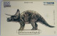 Argentina 100 Unit Chip Card - Jurassic Park 3/10 Triceratops - Argentinien
