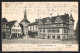 AK Blomberg I. L., Marktplatz Mit Kirche Und Gasthof  - Sonstige & Ohne Zuordnung