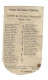 IMAGE RELIGIEUSE - CANIVET : Liste Noms Paroisses Saint Jacques Et Saint Paul En 1914 - France . - Religion &  Esoterik