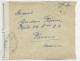 VIENNE LETTRE FM GRAULHET 28.4.1940 POUR REIMS MARNE + CENSURE OUVERT FC 85 BIS - Oorlog 1939-45