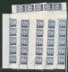 Baudouin à Lunettes - Page De Collection : N°1071** : N° De Planche 1 à 4 + Coin Daté (1969/70 + 1972,  7x) + Lettre - 1953-1972 Glasses