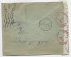 FRANCE IRIS 80C+20C SEMEUSE LETTRE COVER BRIEF REIMS 1940 POUR NANCY  REEXP STRASBOURG ALSACE +  NACH + CENSURE NAZI - 2. Weltkrieg 1939-1945