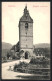 AK Bregenz A. Bodensee, Blick Auf Die Pfarrkirche Und Den Friedhof  - Other & Unclassified