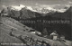 12044391 Engelberg OW In Der Schwand Blick Auf Titlis Urner Alpen Engelberg - Andere & Zonder Classificatie