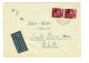 Luftpost Frankfurt Höchst Nach USA, South Barre, MASS, 1951 - Lettres & Documents
