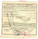 Wert-Paketkarte Metz Nach Rees Am Rhein, Zollamtstempl, 1938 - Other & Unclassified