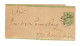 Streifband NDP 1870, Berlin Mit Hufeisenstempel - Lettres & Documents